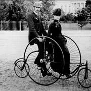 Picture Of Bicycle For Two 1886