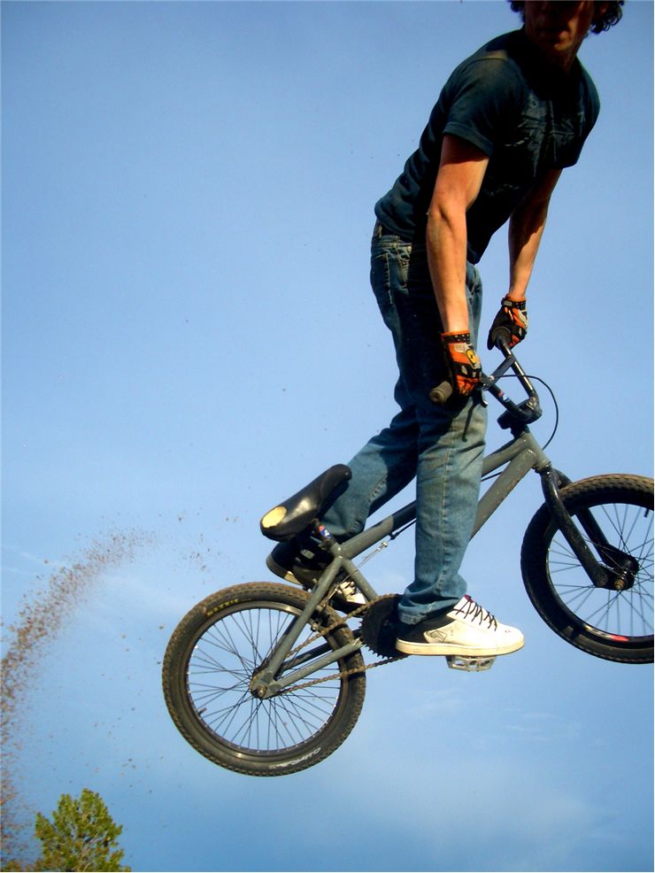 Picture Of Bmx Bike Jump