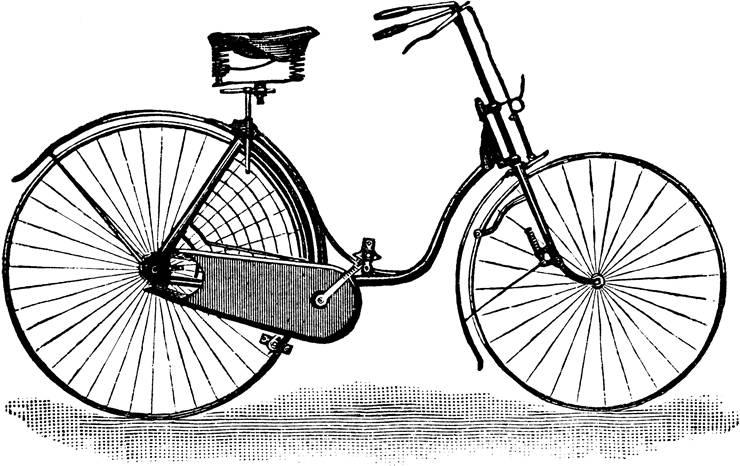 Picture Of Ladies Safety Bicycle From 1889