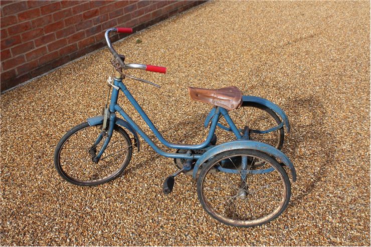 Picture Of Old Fashioned Tricycle